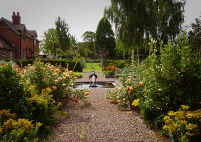 Private garden
